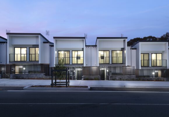 Row of town houses