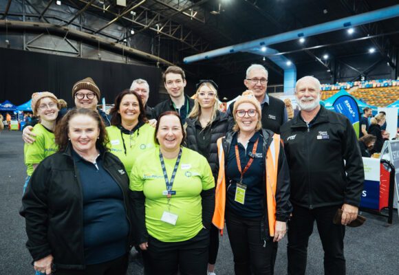 Group of people at the Hunter Homeless Connect Day event